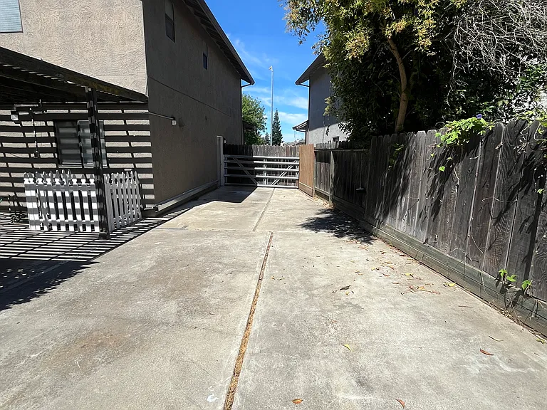 Side Yard View from Back