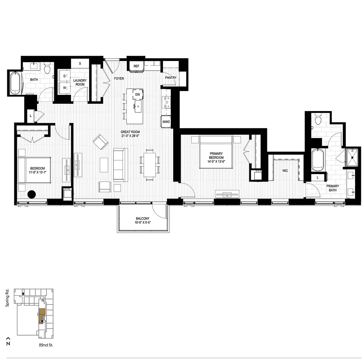 Floor plan PH2.3