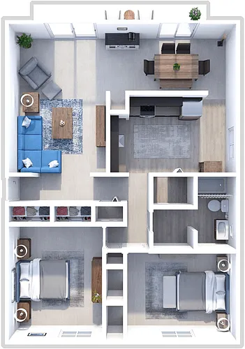 Floor plan The Keystone