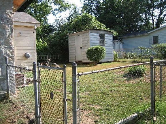 Backyard and Shed