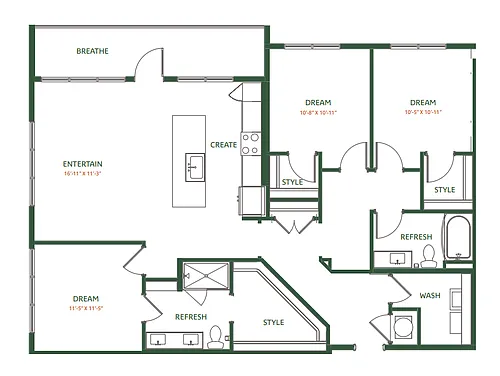 Floor plan C2