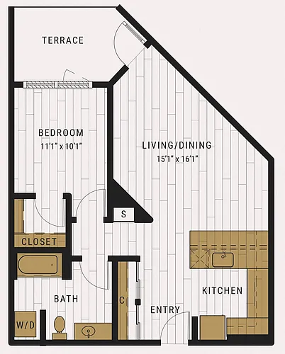 Floor plan A1S