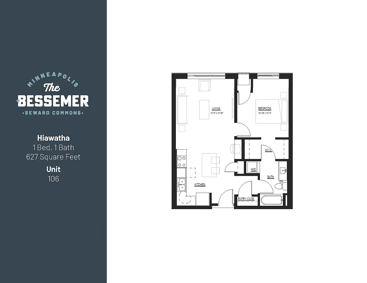 Floor plan Hiawatha