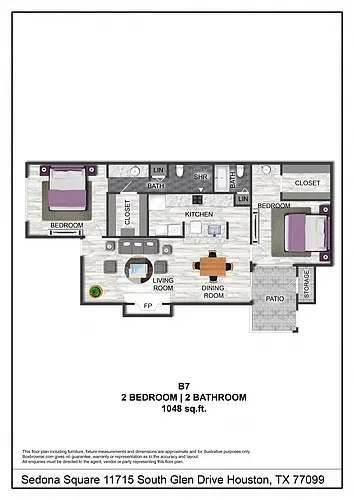 Floor plan B7