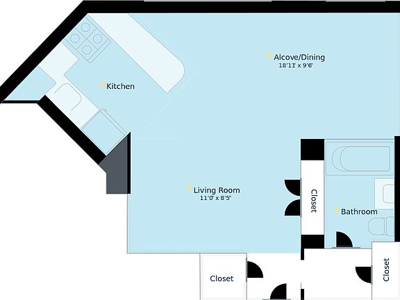 2nd image of 500 2nd Ave APT 7D