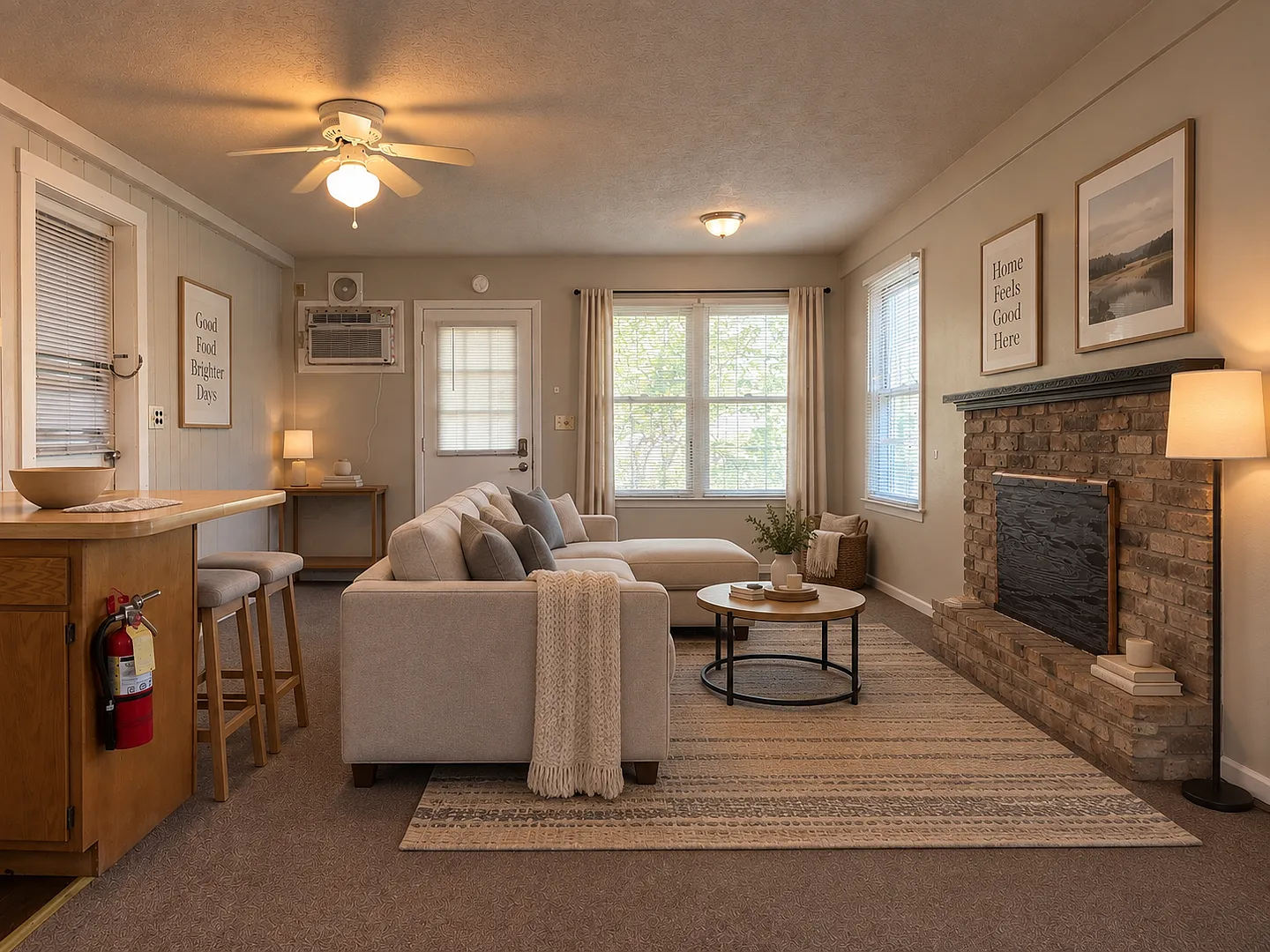 2 Bedroom Unit with a Large Front Porch, Close to Campus — Photo 2