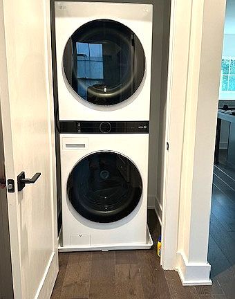 LG Washer and Dryer.