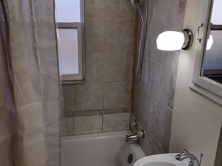 Bathroom Shower and basin