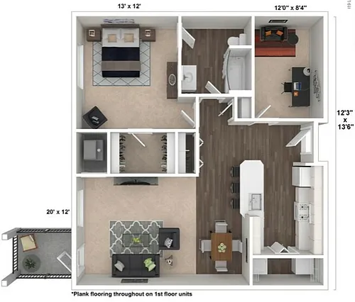 Floor plan Birch