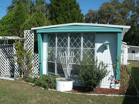 front view from road