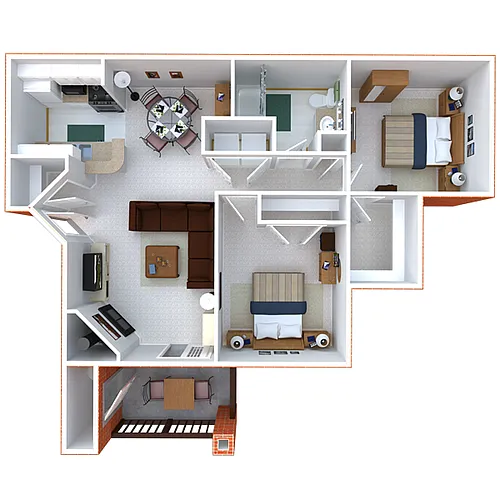 Floor plan Princeton