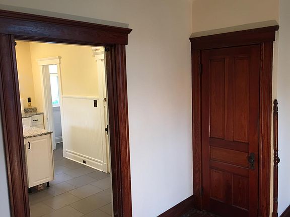 View into newly remodeled kitchen