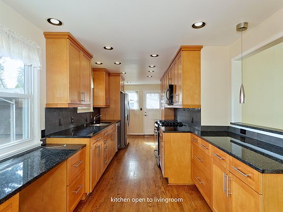 kitchen from dining area