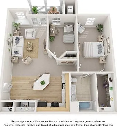Heron One Bedroom Alternate Heron One Bedroom Alternate