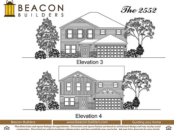Elevations vary in each neighborhood.
