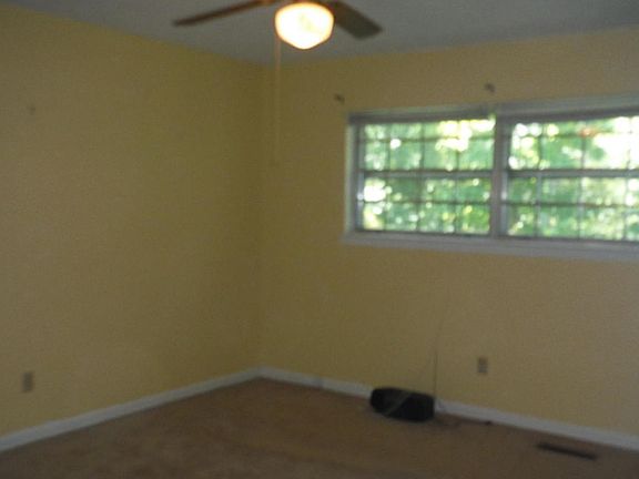 One of the spacious bedrooms