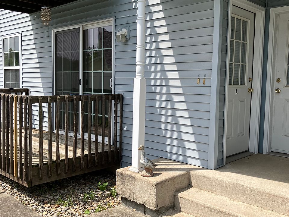 Private front door with your own deck