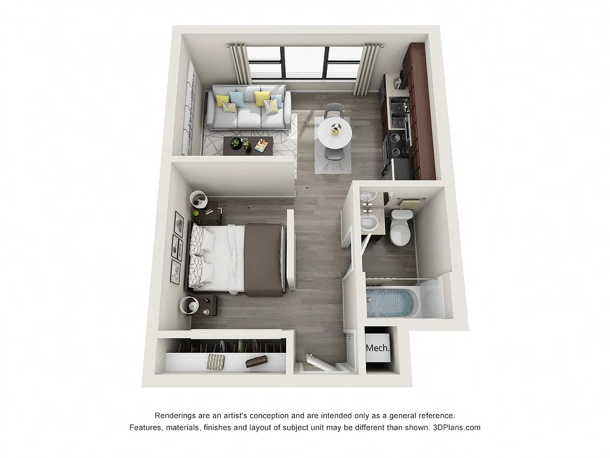 Floor plan The Minimalist