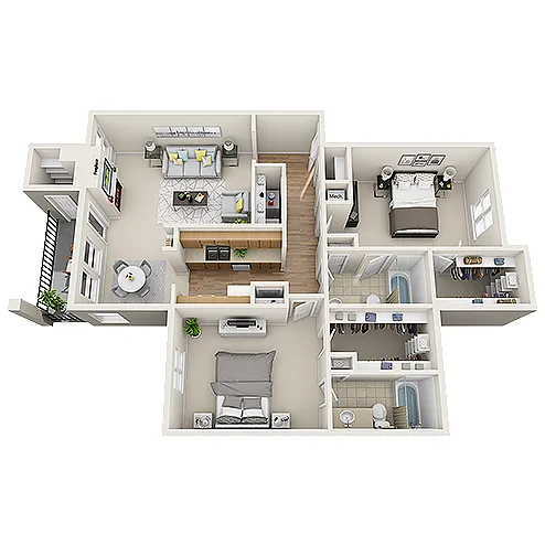 Floor plan B2