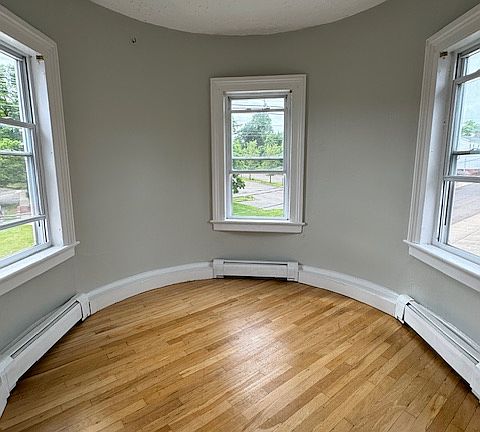 Round room off master bedroom. Ideal for home office or baby room.