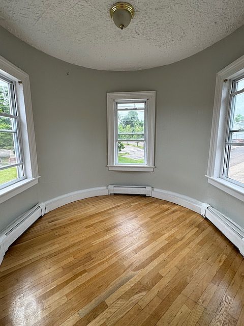 Round room off master bedroom. Ideal for home office or baby room.