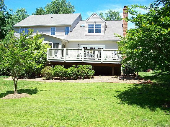 Side rear view of home from back yard