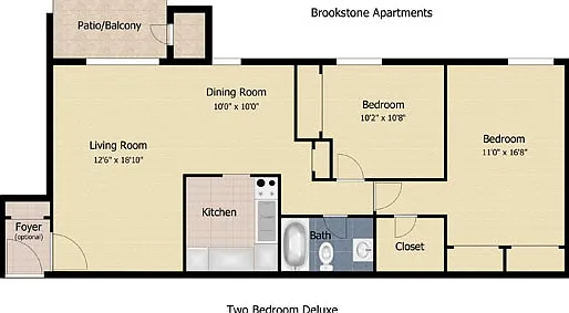 2 Bedroom Deluxe 2 Bedroom Deluxe