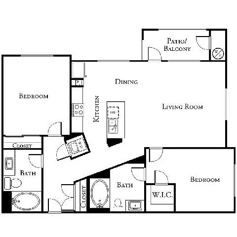 Floor plan 2B2