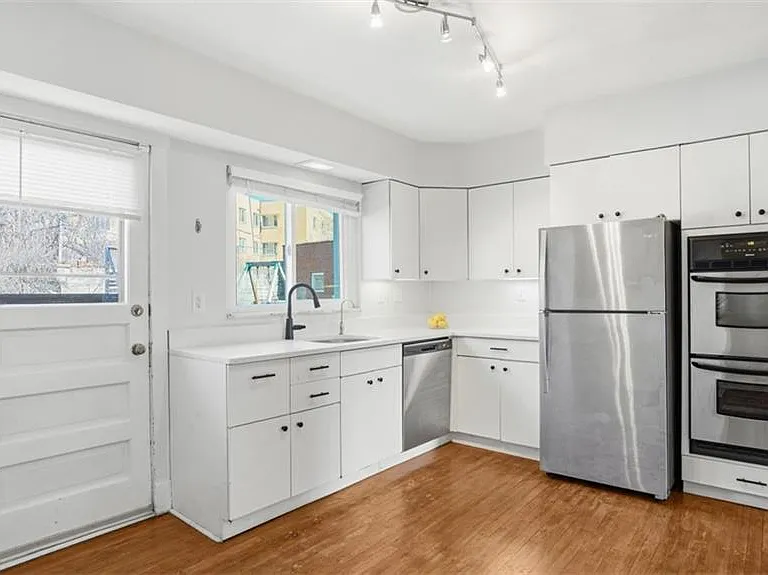 Kitchen and back door entrance
