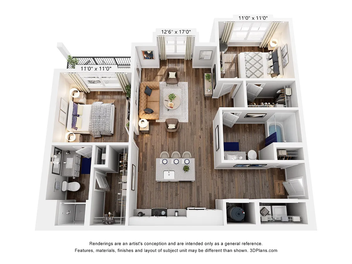 Floor plan Ravine