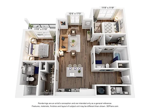 Floor plan Ravine