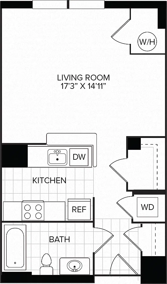 Floor plan The Astoria