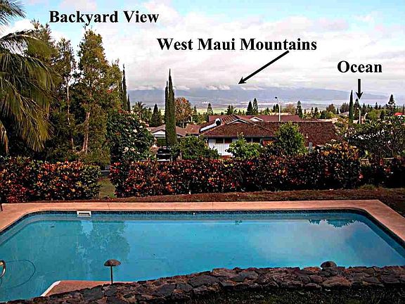 Backyard view