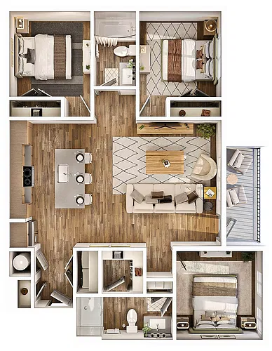 Floor plan Diamond