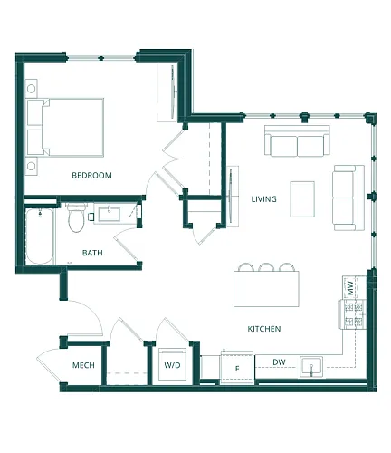Floor plan A1