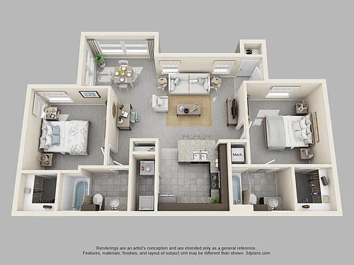 Floor plan The Aspen Reserve