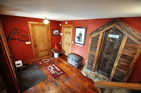 Entry Way - Garage Door, Front Door, Laundry Room w/ large walk-in closet, and Unique Guest Bath bat