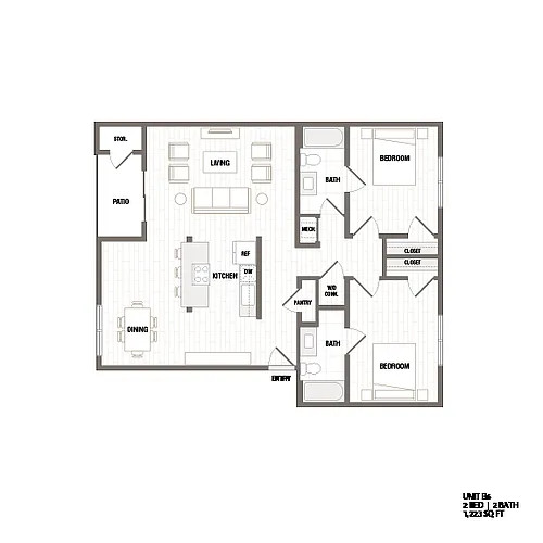 Floor plan B6