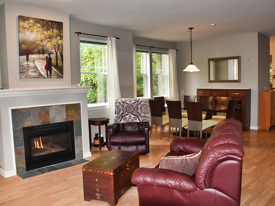 Warm and bright living area