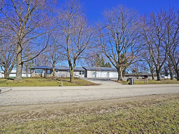 Mature trees in yard
