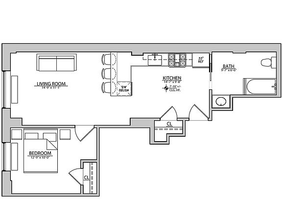 2nd image of 2 Pierrepont St #201B