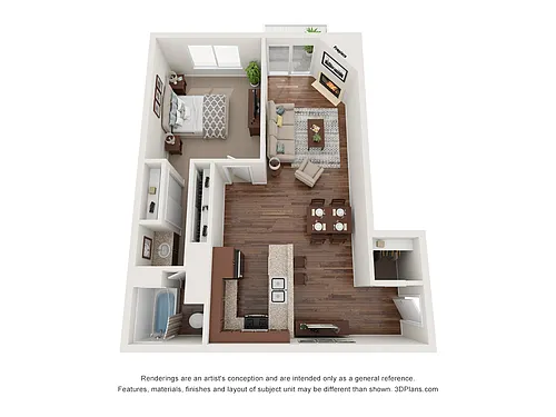 Floor plan mm1x1c