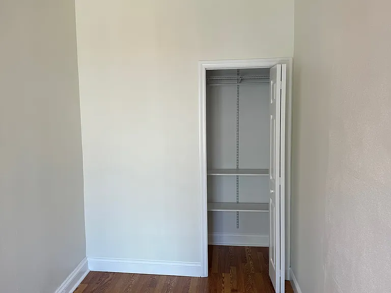 Bedroom with a closet