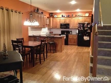 View of Kitchen from the Family Room