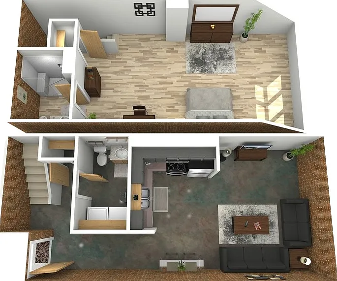 Katherine Hepburn Floorplan Diagram