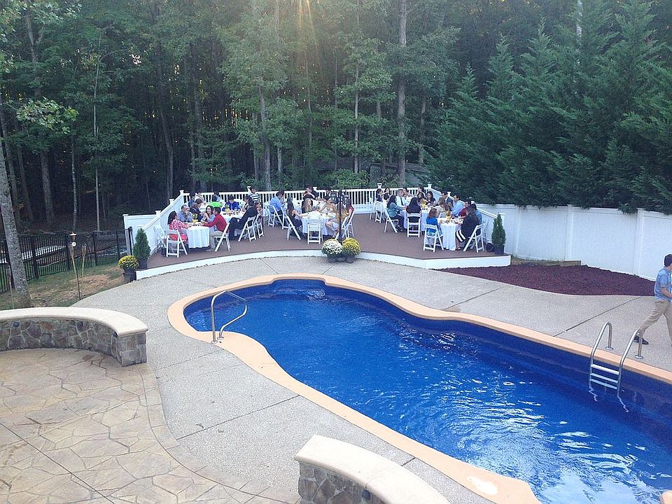Patio, Fiberglass Pool, Deck