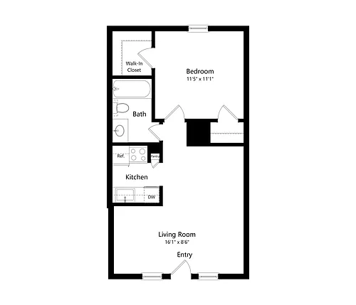 Floor plan A2 - Spanish Trails
