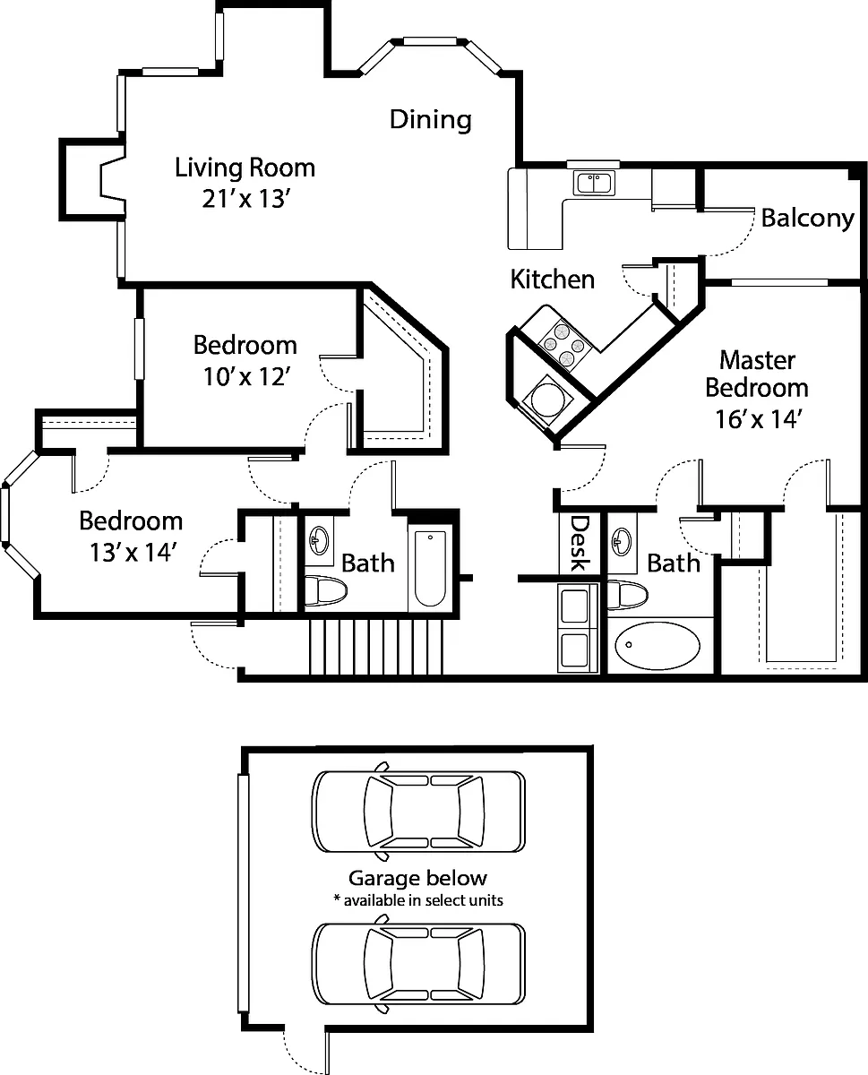 Floor plan C2R