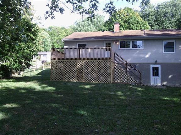 Deck and underneath storage