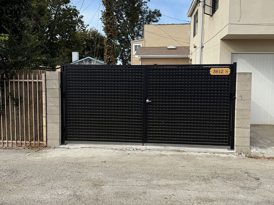Gate to your private parking driveway